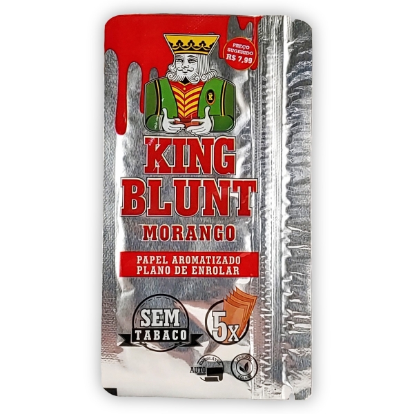 King Blunt Erdbeere 5er Pack Hanf Blunts 2